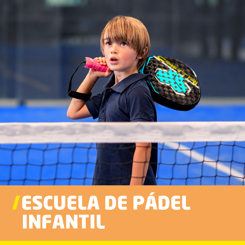 escuela infantil pádel