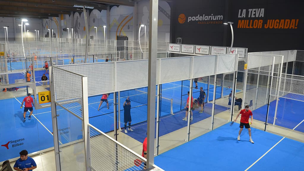 instalació padelarium gavà